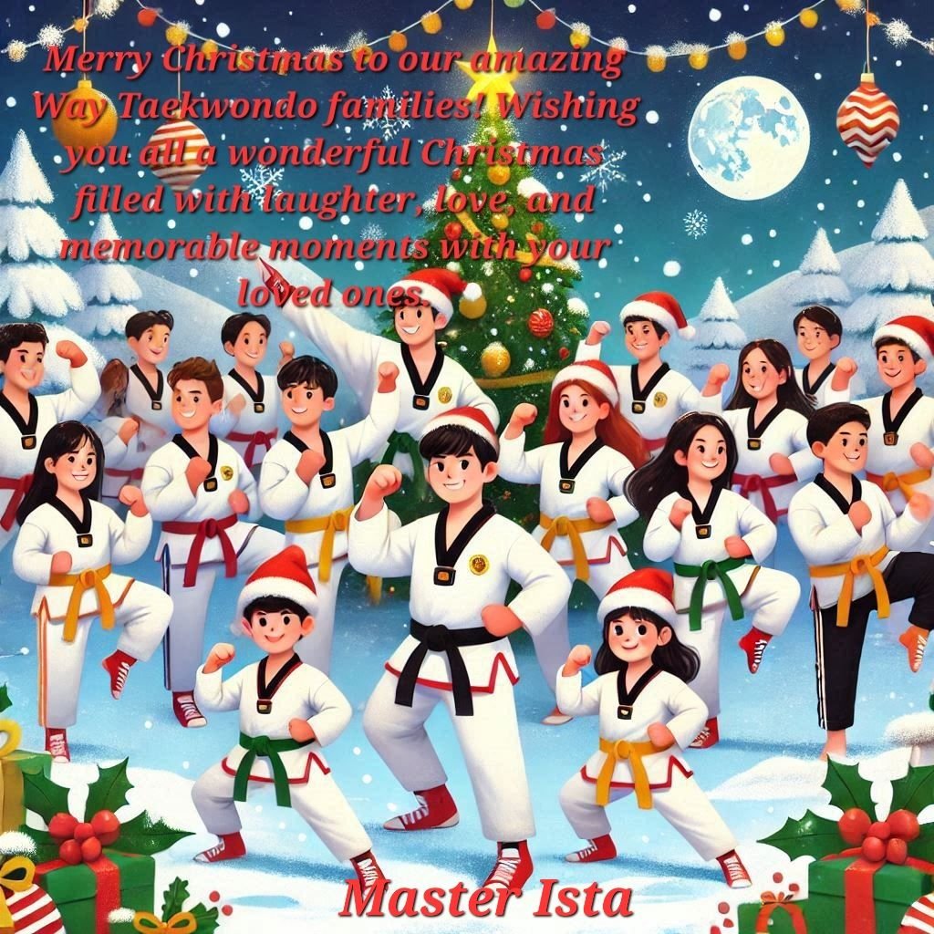 Read more about the article Merry Christmas to Way Taekwondo Families